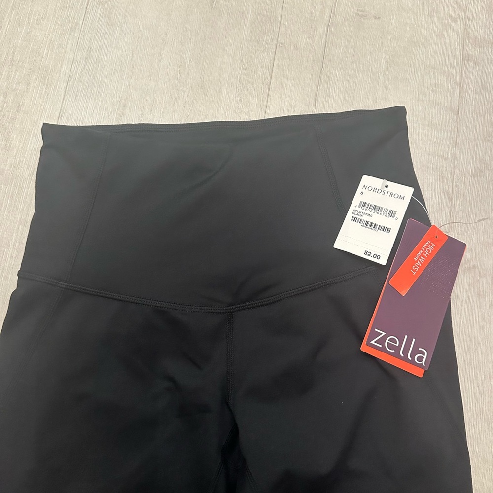 Zella new with tags high waist black capri length leggings